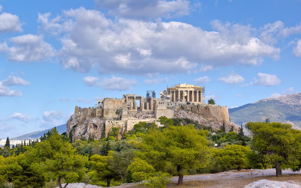 15 мест в Греции Акрополь