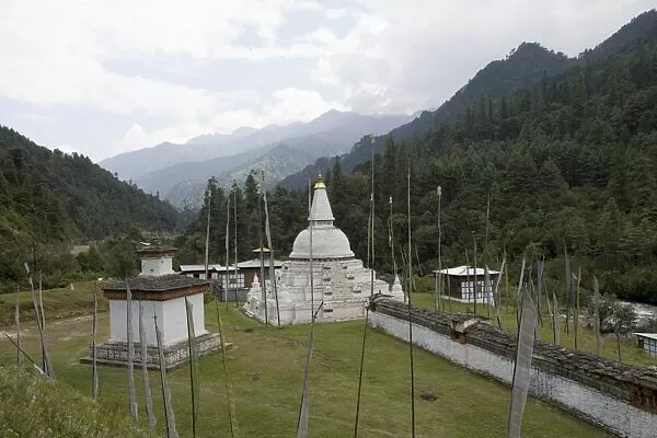 Бутан Национальный мемориал Чортен 