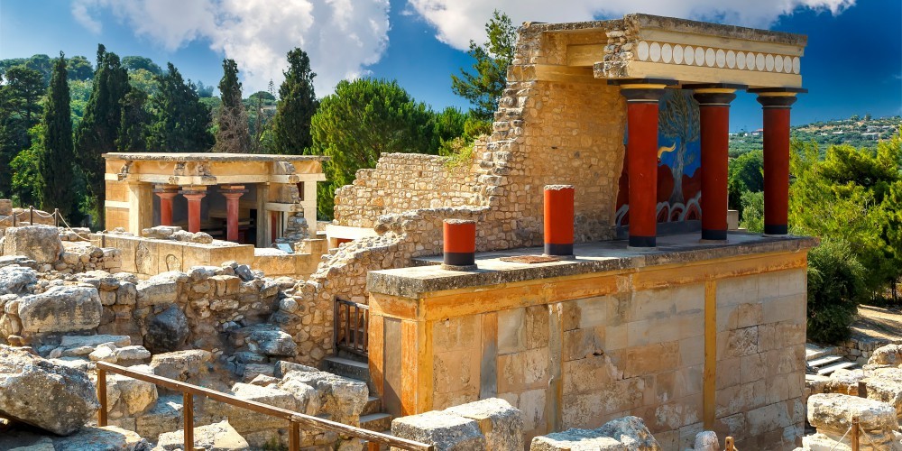 15 мест в Греции Кносский дворец