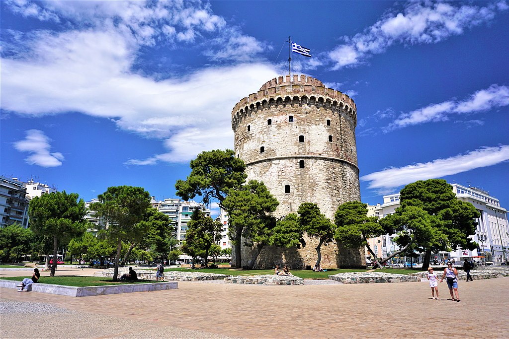 15 мест в Греции Белая башня