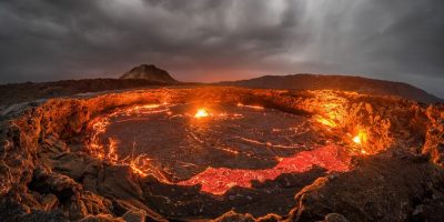 Самый сильный вулкан в мире