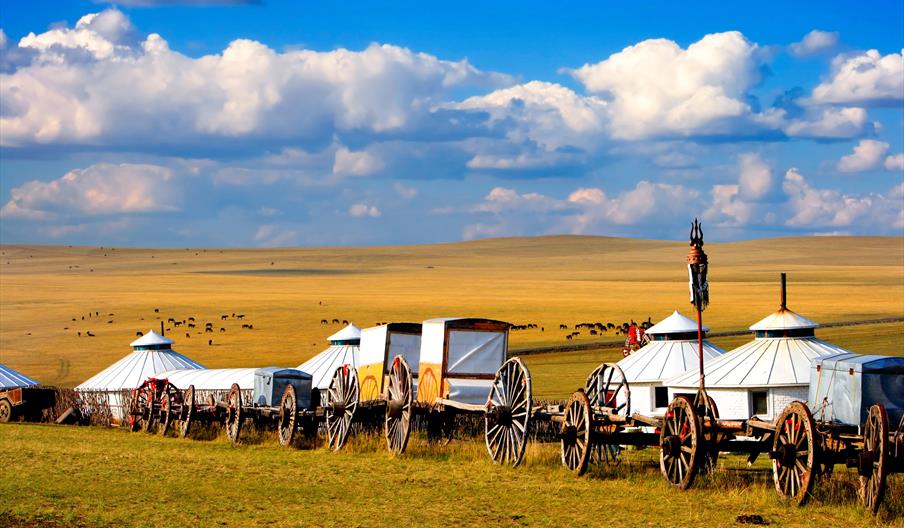 Монголия пейзаж