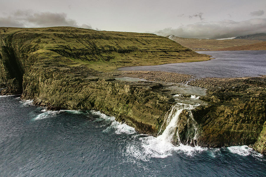 Водопад Фарерские острова