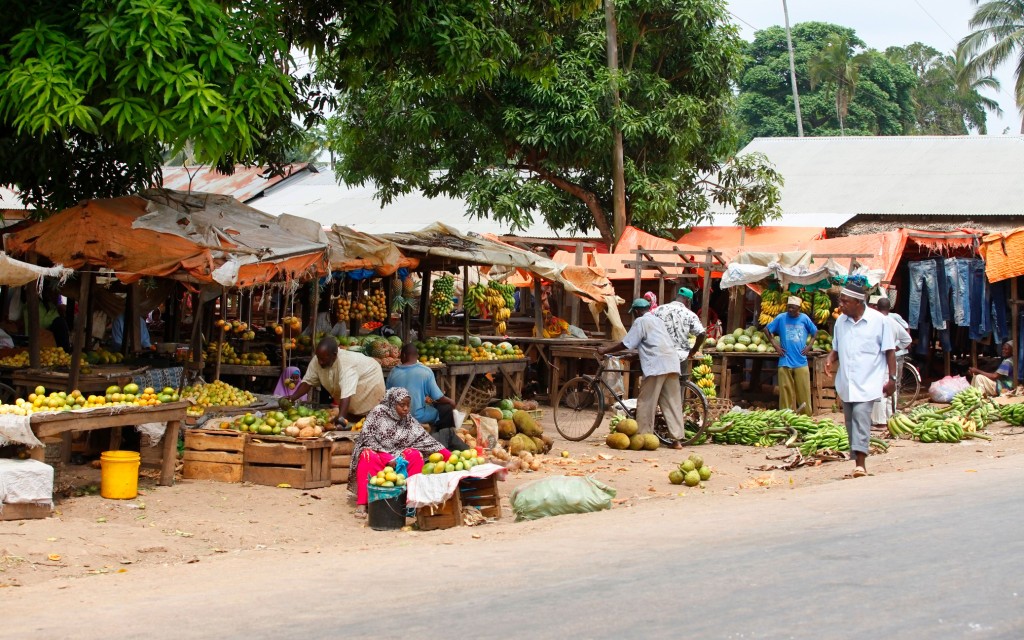 Рынок в Танзании