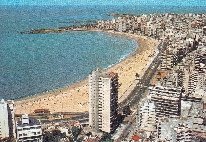 Уругвай Монтевидео пляж