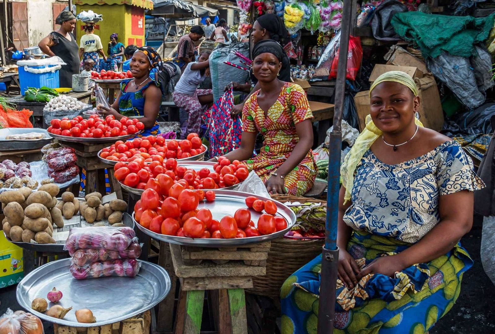 Рынок в Абиджане