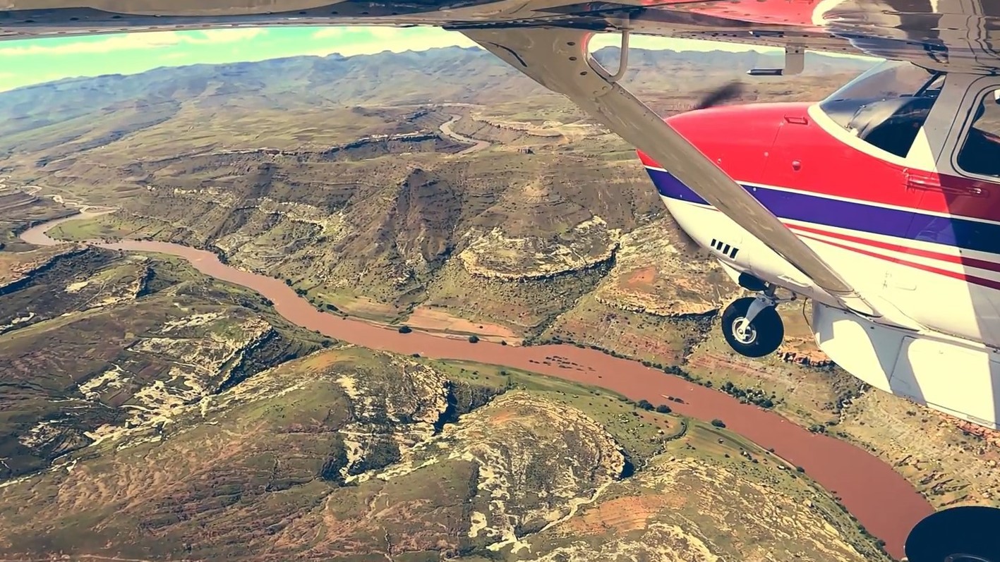 Полет над Лесото