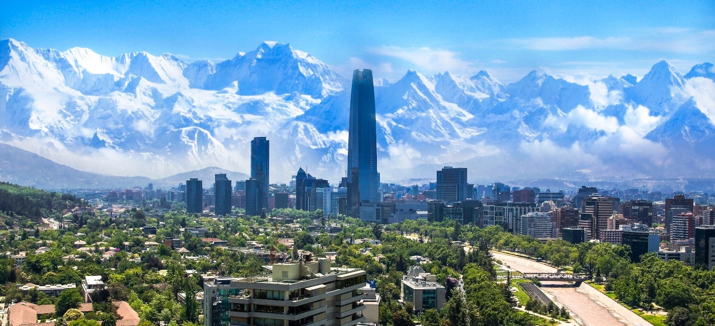 Чили вид на город