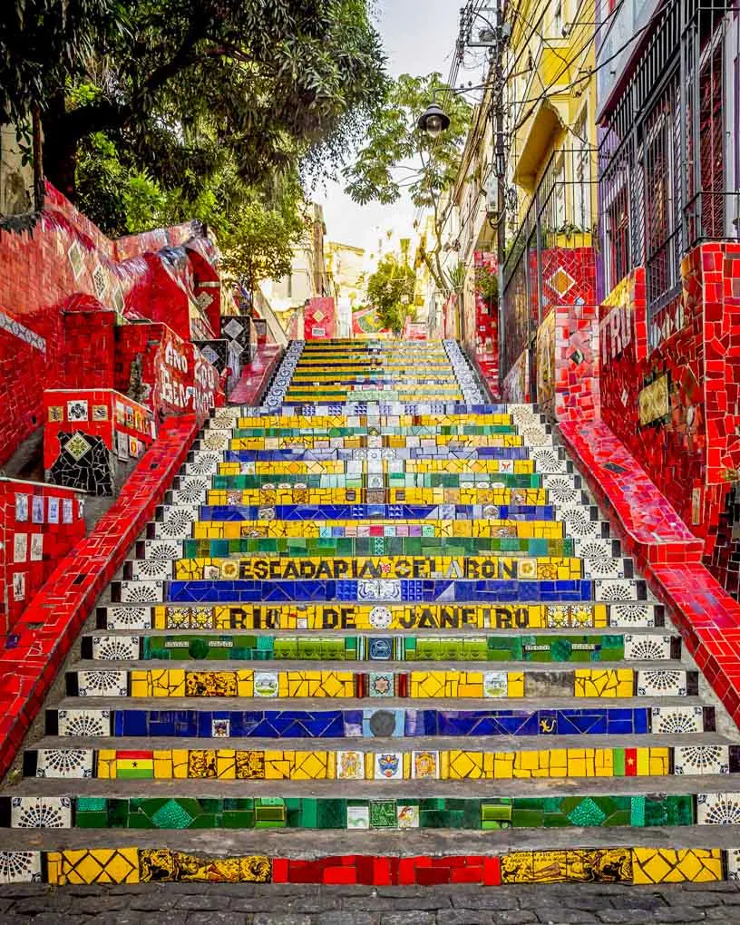 лестница Селарон в Рио