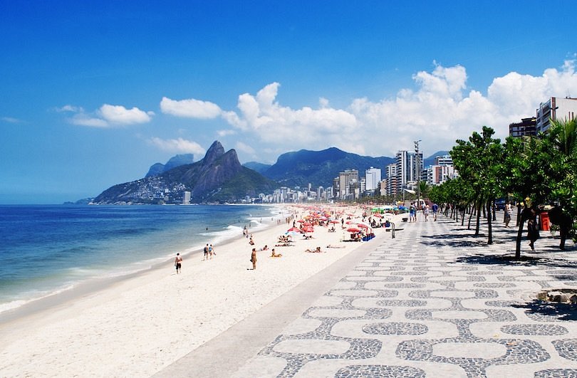 9 интересных мест Бразилии. ипанема пляж