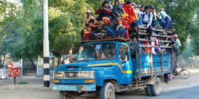 Транспорт в Бирме пикап