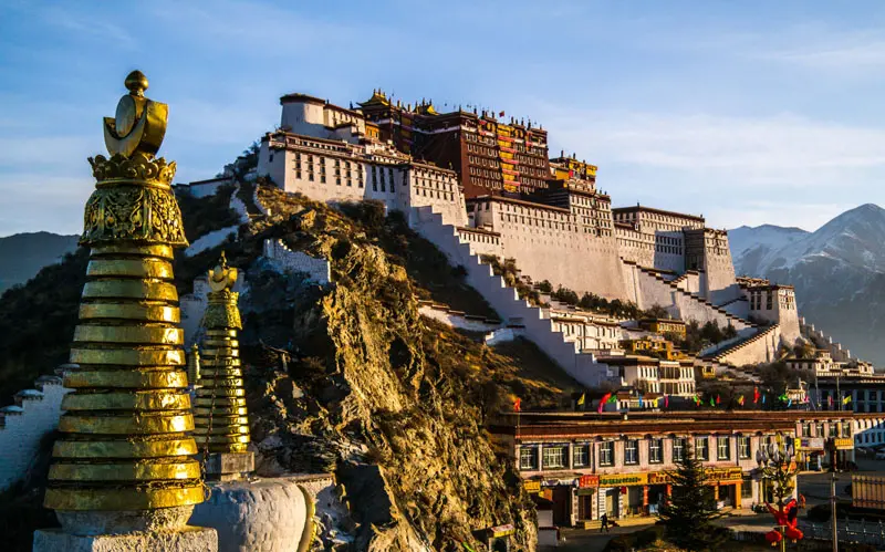10 туристических достопримечательностей Китая Дворец Потала