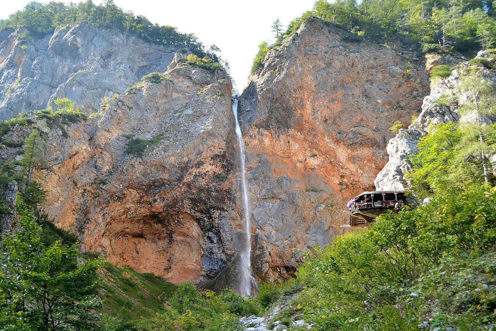 7 самых красивых словенских водопадов ринка