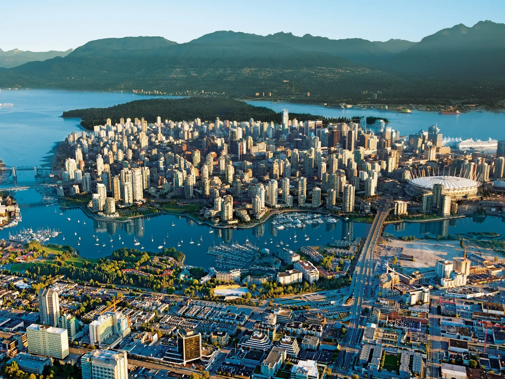 Ванкувер - город между горами и океаном