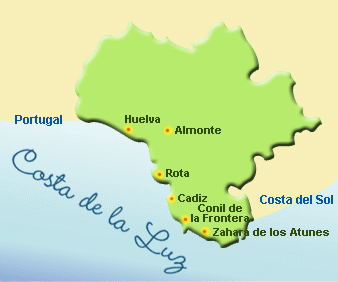Коста-де-ла-Лус – карта