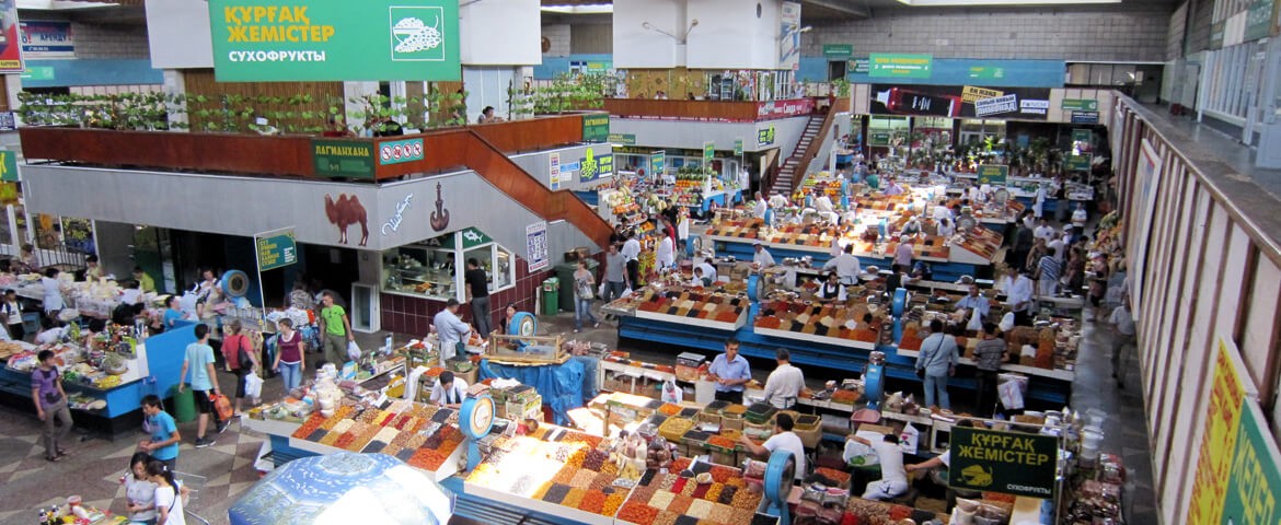10 лучших мест для шоппинга в Алматы - базар