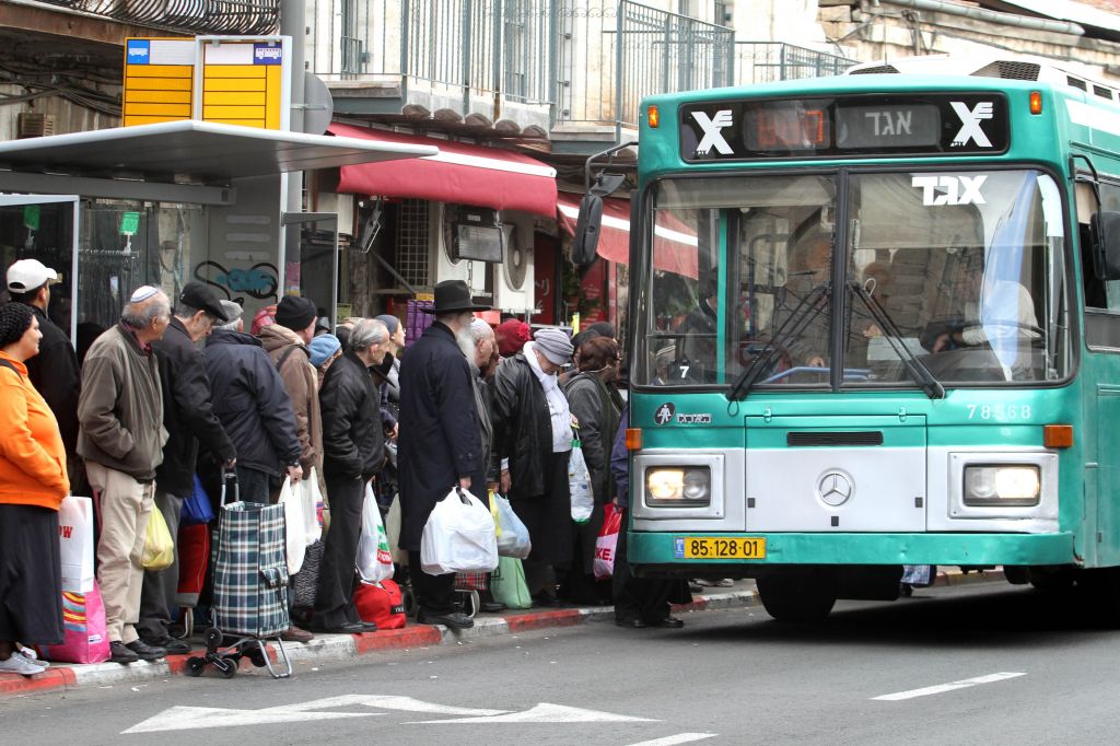 Транспорт в Израиле автобусы