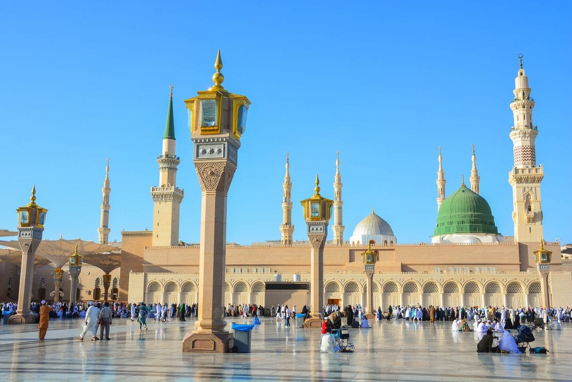 Медина Саудобвская Аравия Мечеть