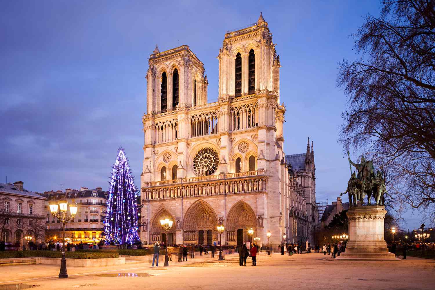 Рождество в Париже нотр дам де пари