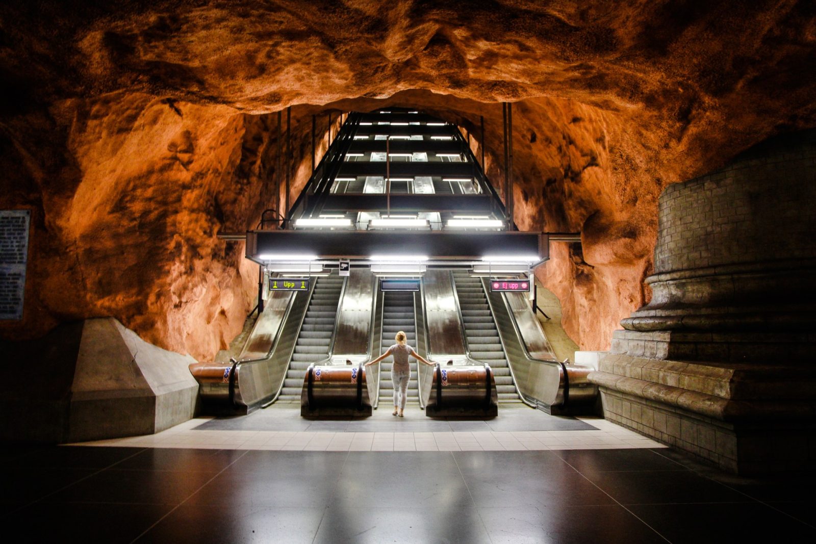 Красивое метро Стокгольма