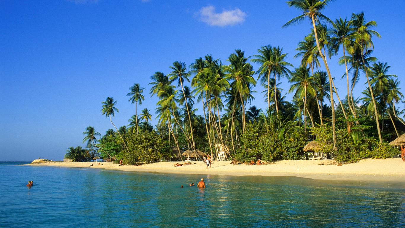 Остров и пляж в Тринидад и Тобаго