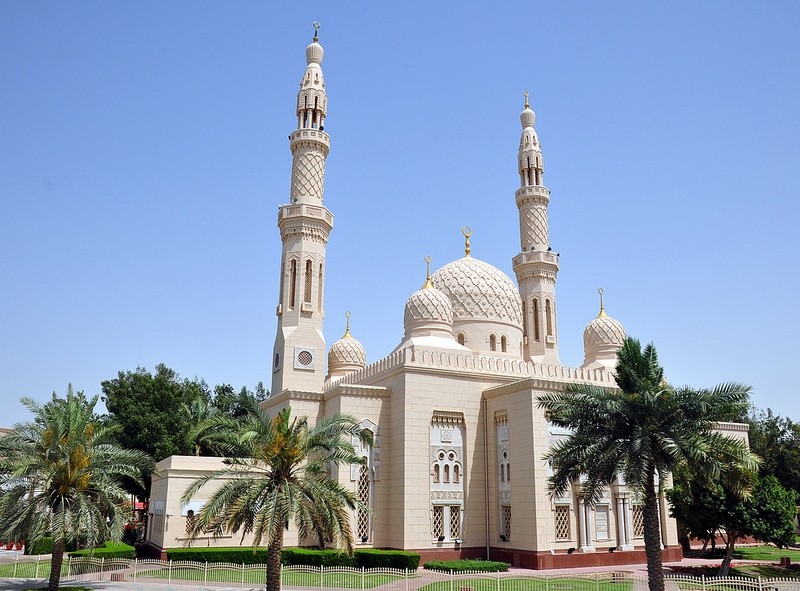Дубай в январе мечеть Джумейра