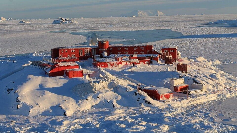 Путешествие в Антарктиду станция