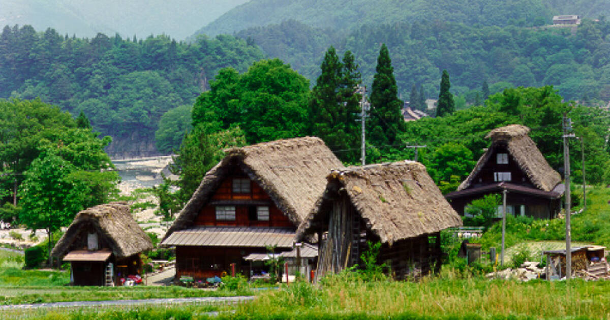  деревни и сельские районы Японии гокояма