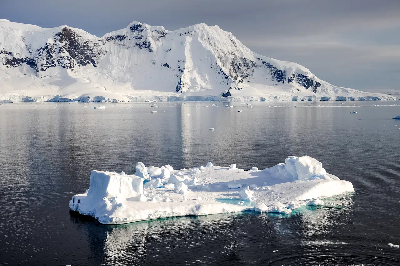 Путешествие в Антарктиду айсберг