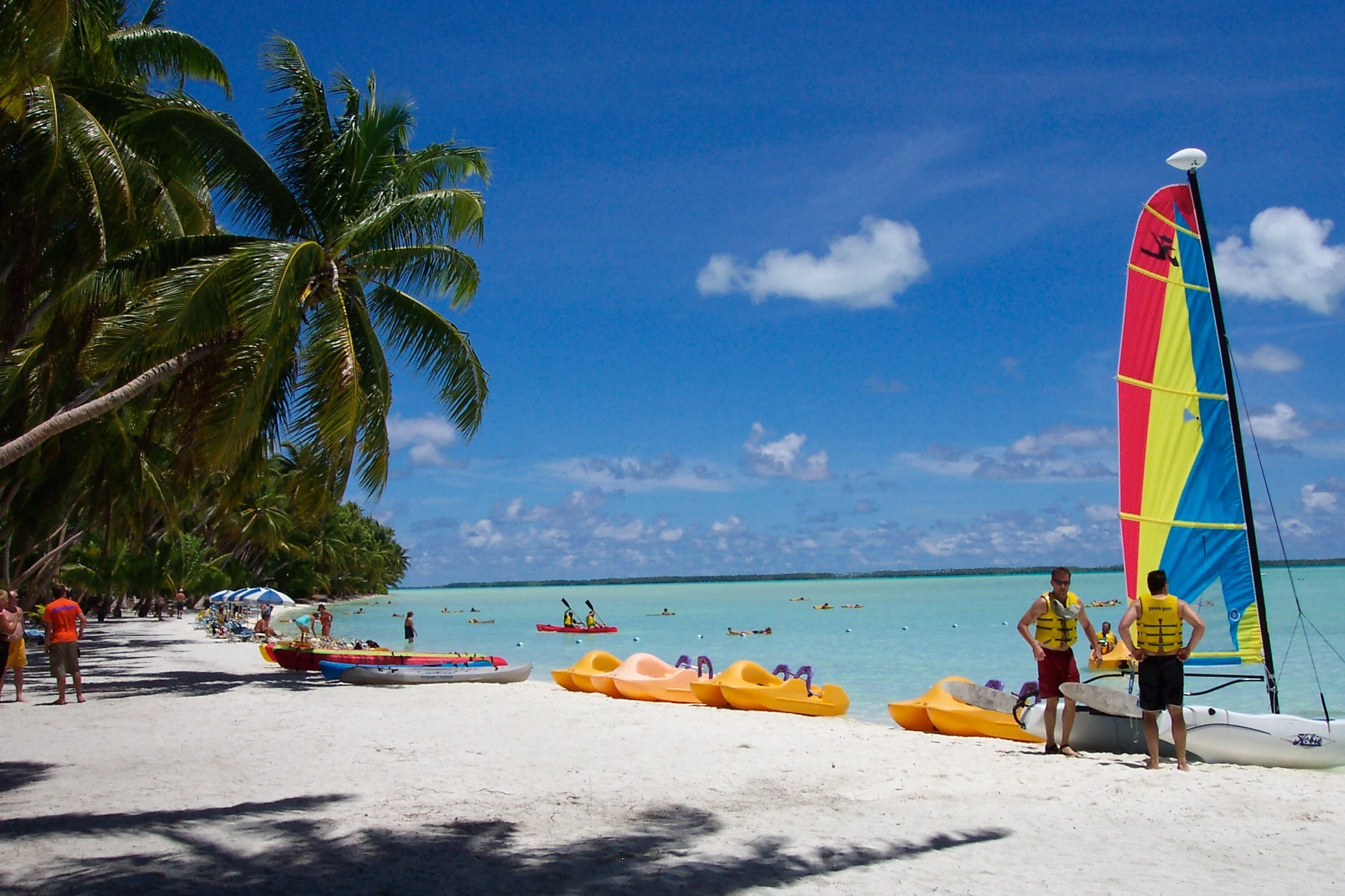 Кирибати пляж