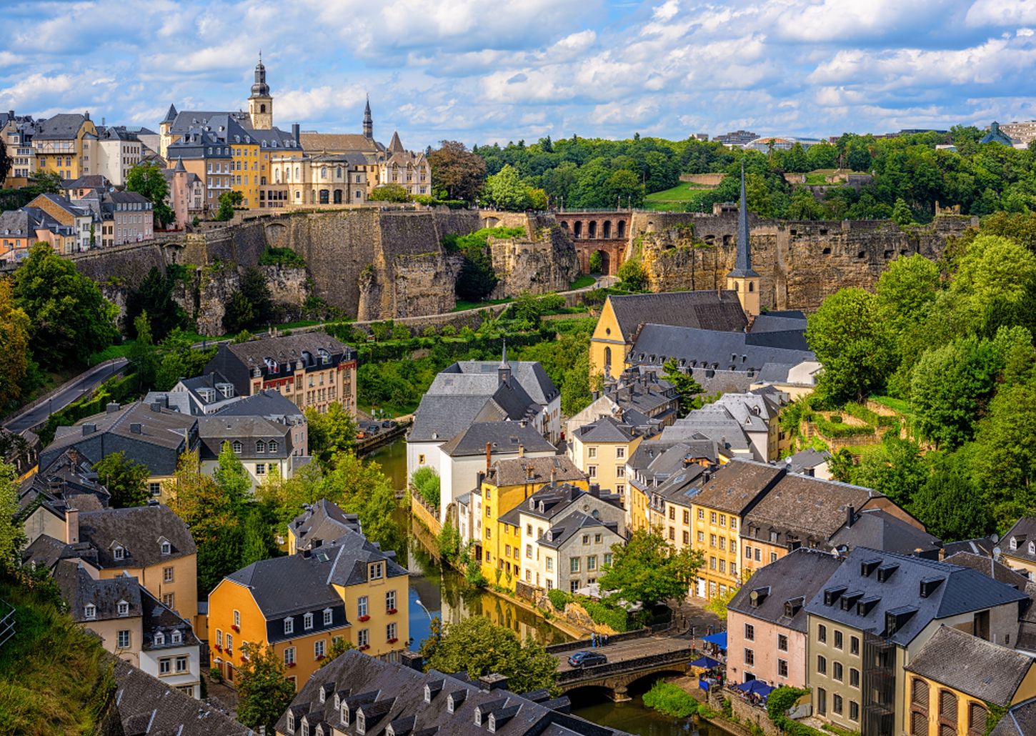 Люксембург сверху