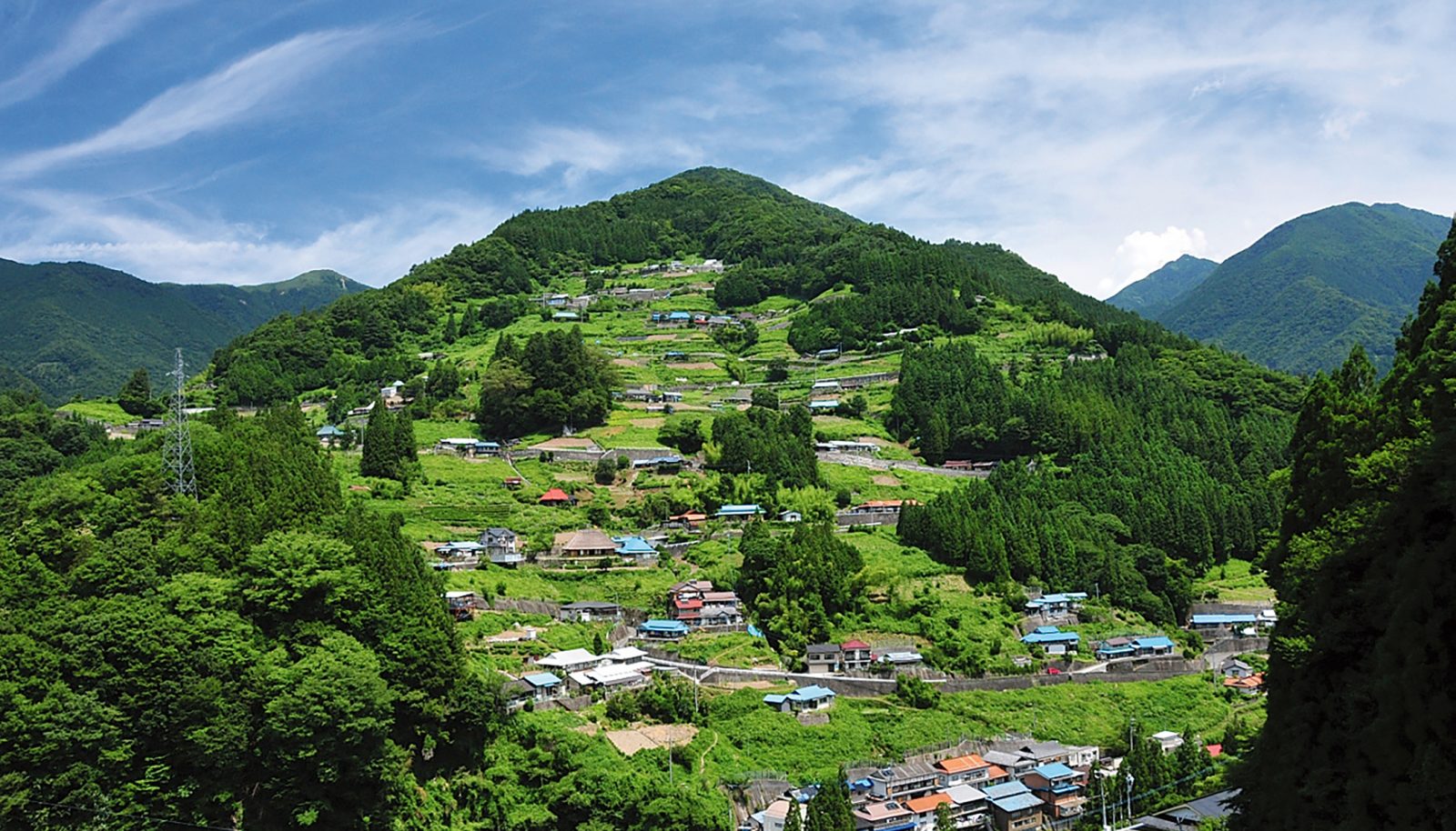  деревни и сельские районы Японии Сикоку