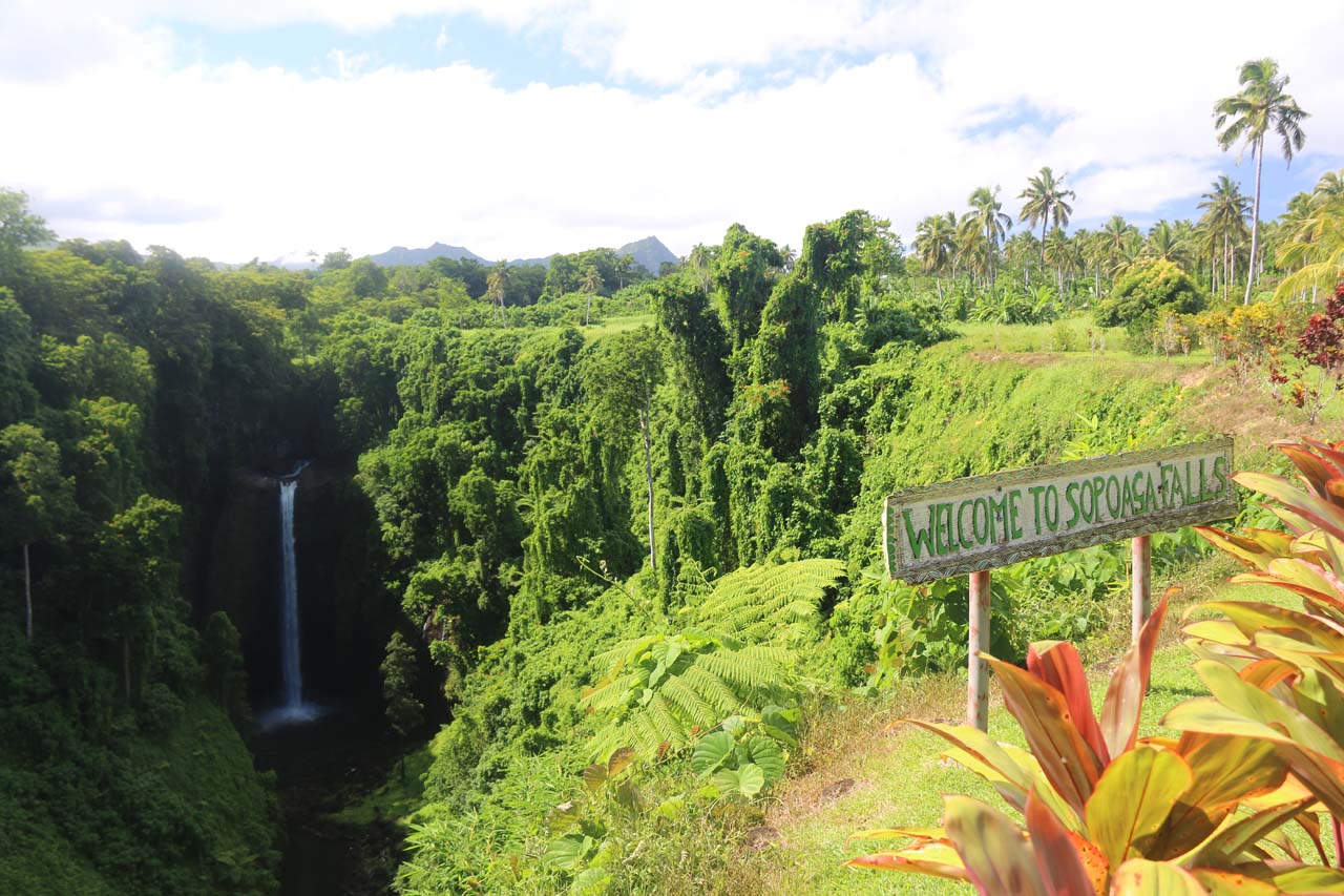 Сопоага водопад Самоа