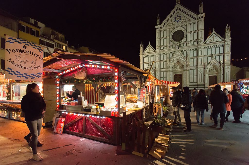 Рождество во Флоренции рынок