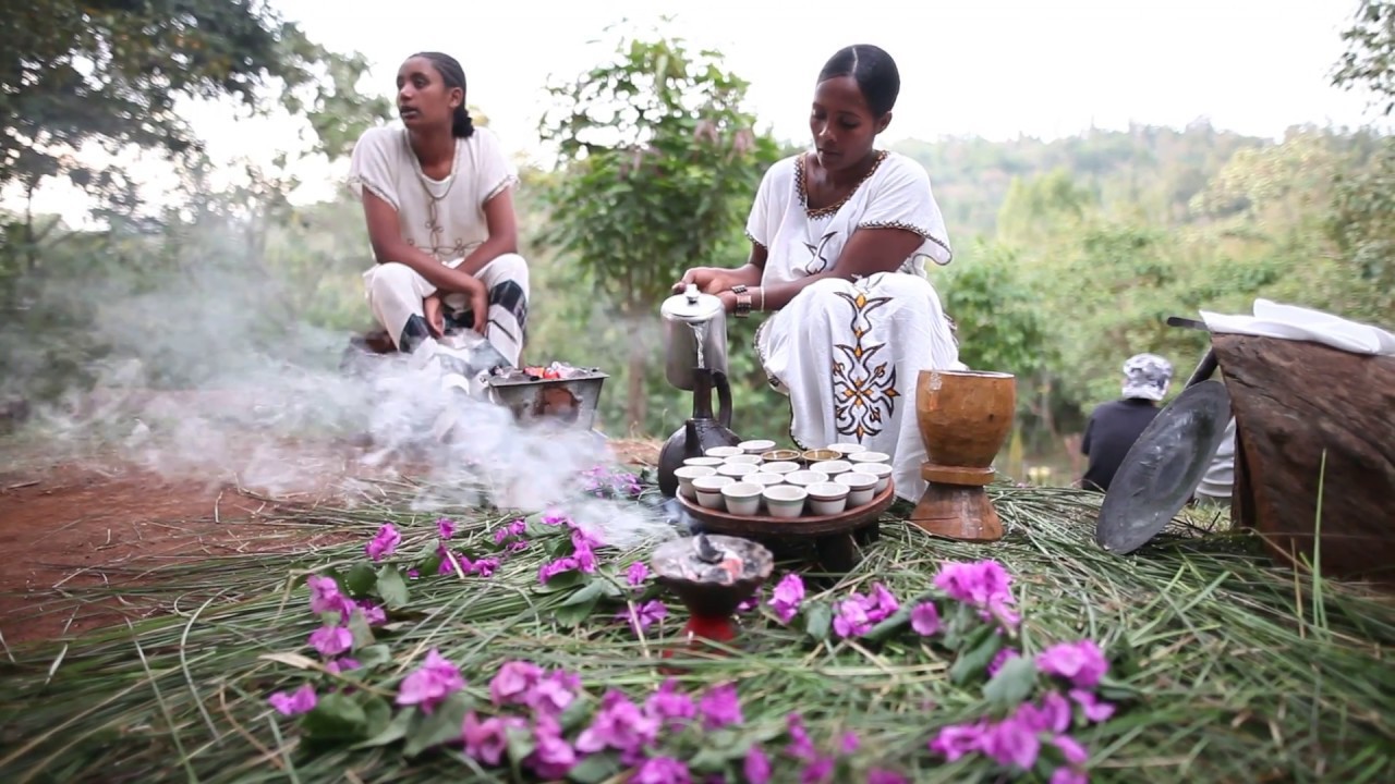 Достопримечательности Эфиопии: кофе церемония