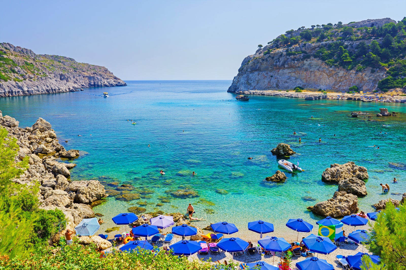 Самые красивые пляжи греческого острова Родос Фалираки