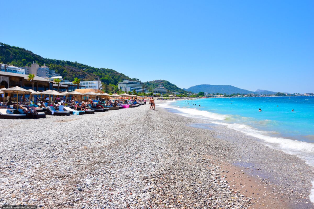 Самые красивые пляжи греческого острова Родос Ялиссос