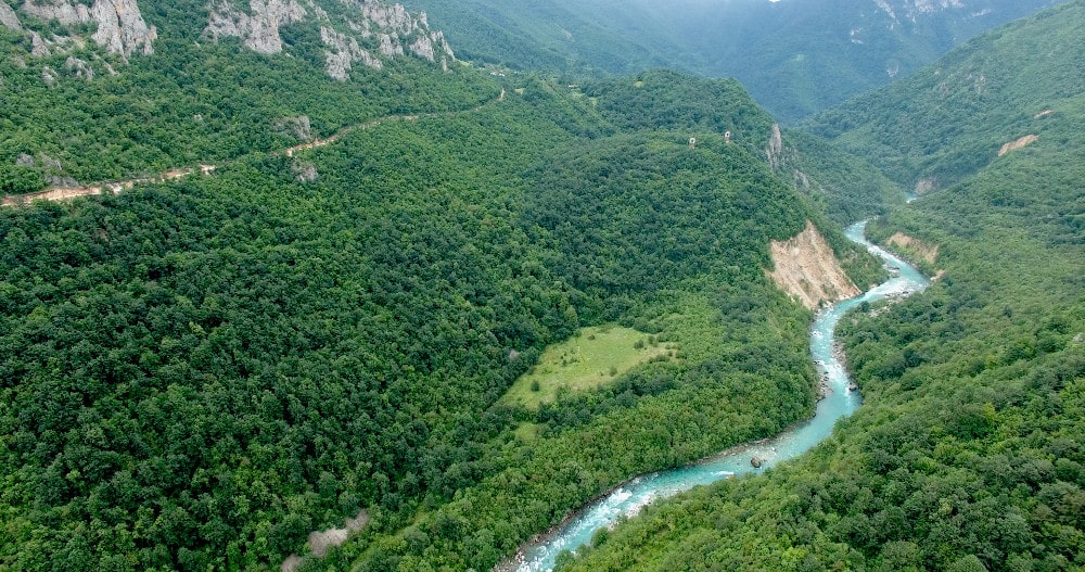 Общий тур по Черногории река Тара