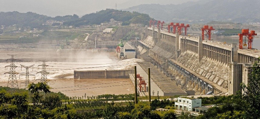 Китай плотина «Три ущелья»