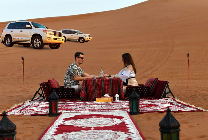 Сафари пустыня Дубай обед в пустыне