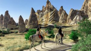 Каппадокия - страна прекрасных лошадей в Турции