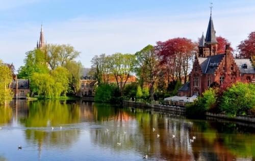 Lake of love Bruges
